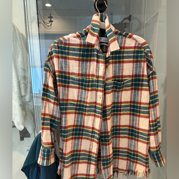 IRO plaid shirt - Picture 1 of 2